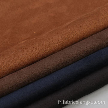 Tissu en daim à double jersey pour veste en daim pour la veste